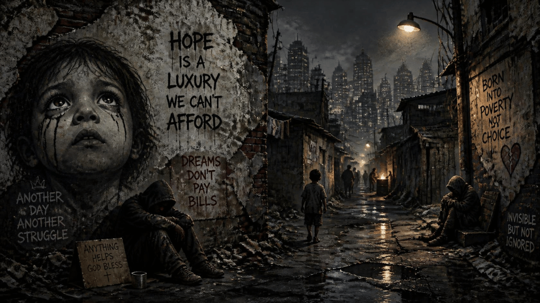 The mimicry of poverty